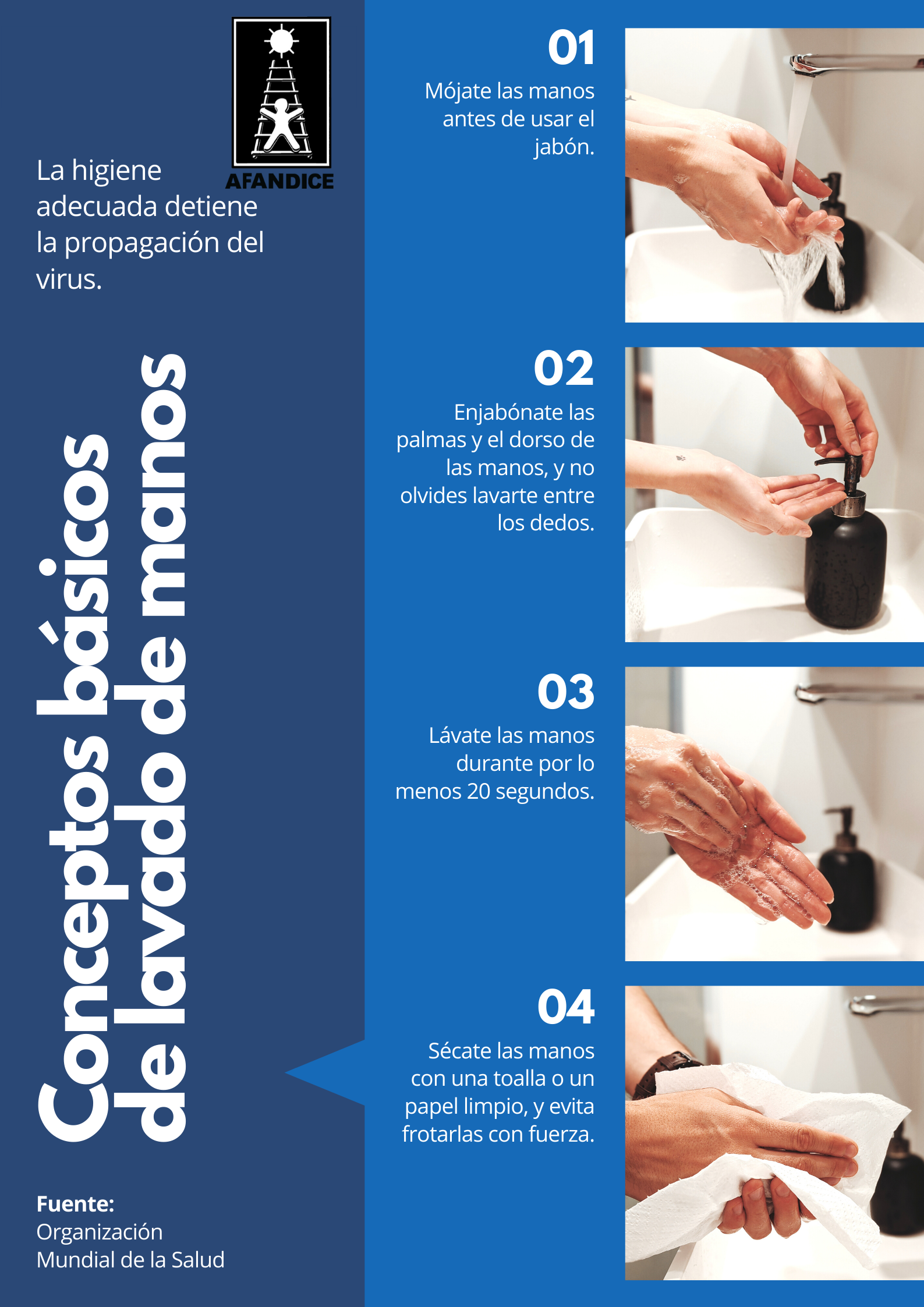 como se lavan las manos